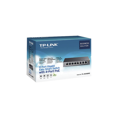 Easy Smart Switch PoE JetStream   8 puertos 10/100/1000 Mbps  55 W