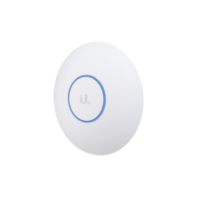 Access Point UniFi doble banda 802.11ac Wave 2 MU-MIMO 4X4 airView airTime hasta 500 clientes antena Beamforming PoE 802.3at