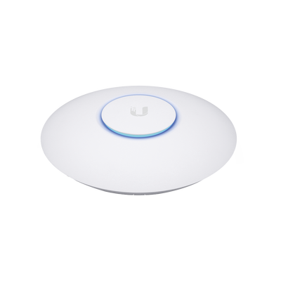 Access Point UniFi 802.11ac Wave 2 MU-MIMO4X4 con antena Beamforming hasta 1.7 Gbps para interior PoE 802.3af soporta 200 clientes incluye PoE