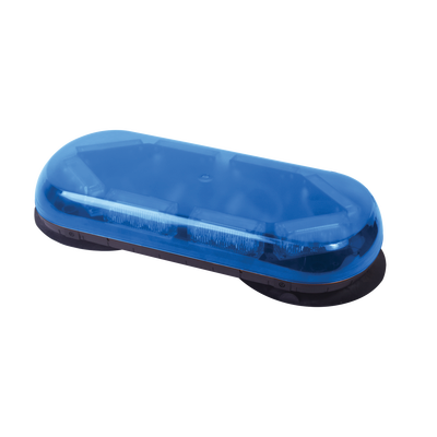 Mini Barra de luces con 24 LED Color Azul y Montaje de Succión e Imán