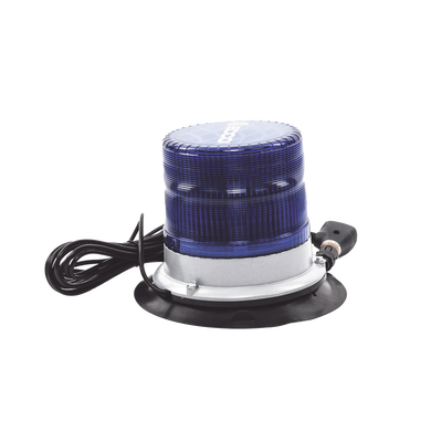 Baliza led pulso 12-24vdc 11 patrones de flash montaje de imán de vacío azul