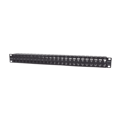 Patch Panel UTP Z-MAX de 48 puertos Precargado con Jacks Categoría 6 Plano 1UR