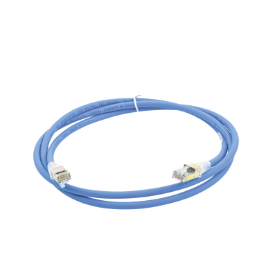 Patch Cord Z-MAX Cat6A UTP CM 5ft Color Azul Versión Bulk (Sin Empaque Individual)