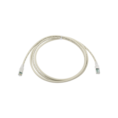 Patch Cord Z-MAX Cat6A S/FTP CM/LS0H 7ft Color Gris Versión Bulk (Sin Empaque Individual)