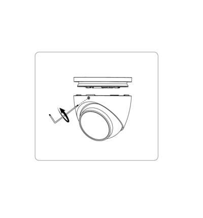 DAHUA IPC-HDW5241TMN-ASE-0280B - Cámara IP Domo Resolución de 2 MP/ Lente 2.8 mm/ ? 106°/ IR 50 mts/ IA WizMind/ Detección Facial/ Protección Perimetral/ Conteo de Personas/ Starlight/ PoE/ WDR/ H.265/ IP67/ Micrófono/