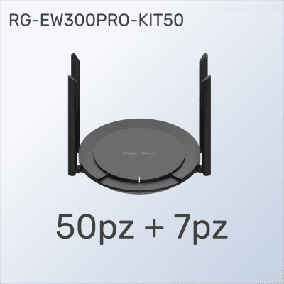 KIT BUEN FIN Router RG-EW300PRO 57 Piezas al Precio de 50