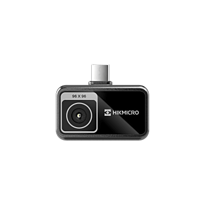 MINIE - Cámara Termográfica Portátil para Celulares (Android) / Conector Tipo USB - C / Lente 1.3 mm / IP40 / JPEG (Imagen) / Video (MP4) / Rango de Medición de -20°C a 400°C