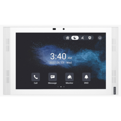 MONITOR DE 10" IPS LCD / CERTIFICADO POR GOOGLE PLAY STORE / ANDROID 12 OS / WI-FI 6 / POE /  SIP / ENTRADAS DE ALARMA / ADMINISTRACIÓN 100 EN LA NUBE