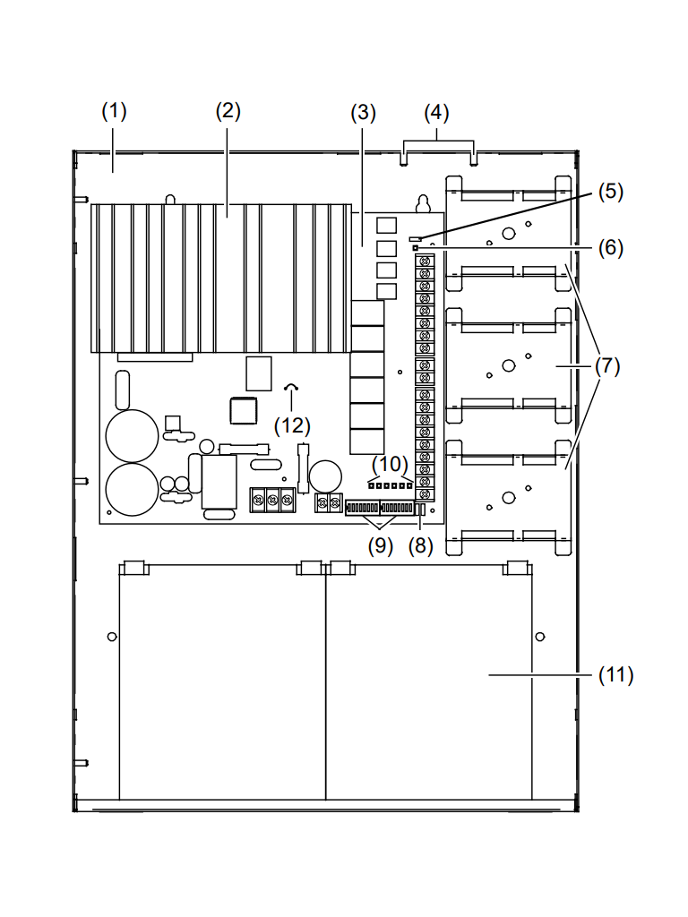 KIDDE F_BPS10A - Fuente de Alimentación 10 AMP