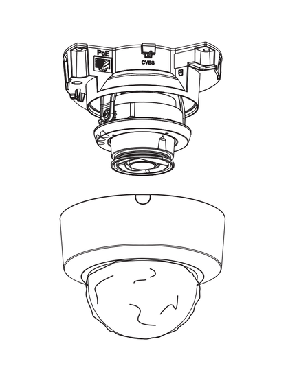 BOSCH V_NDI3702AL - Domo fijo 2MP 3.3-10.2mm IR / FLEXIDOMO 3100i / Interior