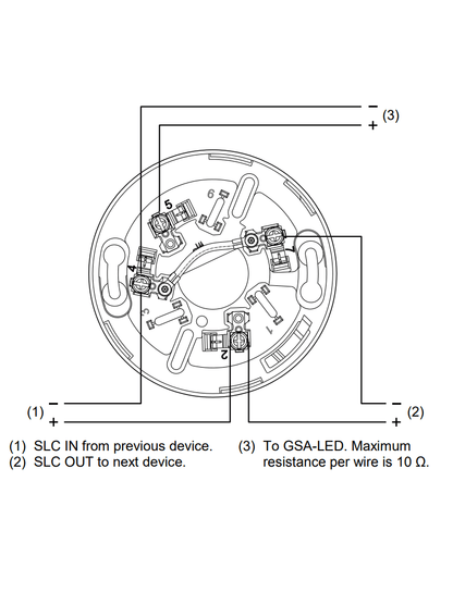 KIDDE F_KISB - Base Detector Estandar