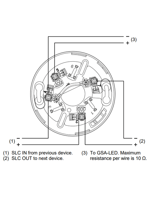 KIDDE F_KISB - Base Detector Estandar