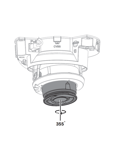 BOSCH V_NDI3702AL - Domo fijo 2MP 3.3-10.2mm IR / FLEXIDOMO 3100i / Interior