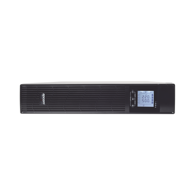 UPS de 2000VA/1800W / Topología On-Line Doble Conversión / Entrada y Salida de 120 Vca / Clavija de Entrada NEMA 5-20P / Pantalla LCD Configurable / Formato Rack/Torre