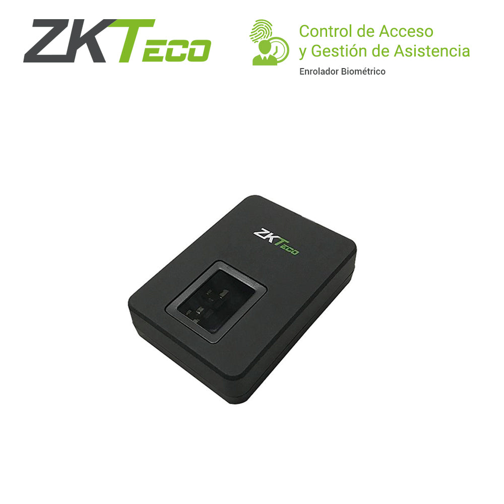 ENROLADOR BIOMETRICO USB ZKTECO ZK9500 COMPATIBLE CON ZKACCESS3.5  BIOSECURITY  BIOACCESS  BIOTIME PRO REGISTRA HUELLAS *SDK SIN COSTO*