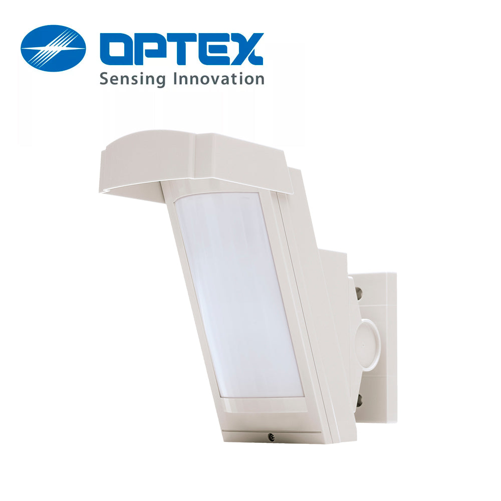 SENSOR PIR PARA EXTERIORES OPTEX HX-40RAM  ALAMBRICO/INALÁMBRICO( REQUIERE TRANSMISOR NO INCLUIDO) SALIDAS DE ALARMA NC Y NO COBERTURA: 12 M 85° - 94 ZONAS DISTANCIAS DE DETECCIÓN: 4.0 M  5.5 M  9.0 M  VOLTAJE DE OPERACIÓN: 2.5 - 9 VDC  COMPATIBLE C