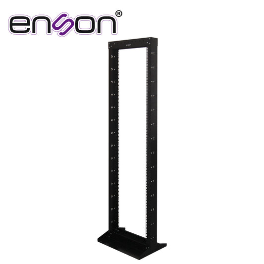 RACK VERTICAL ENSON ENS-RACK244 DE 42UR DOS POSTES EMPOTRABLE IDEAL PARA MONTAJE DE EQUIPOSD E RED Y CABLEADO ESTRUCTURADO  COMPATIBLE CON TODOS LOS ACCESORIOS DE RACKS Y GABINETES ENSON