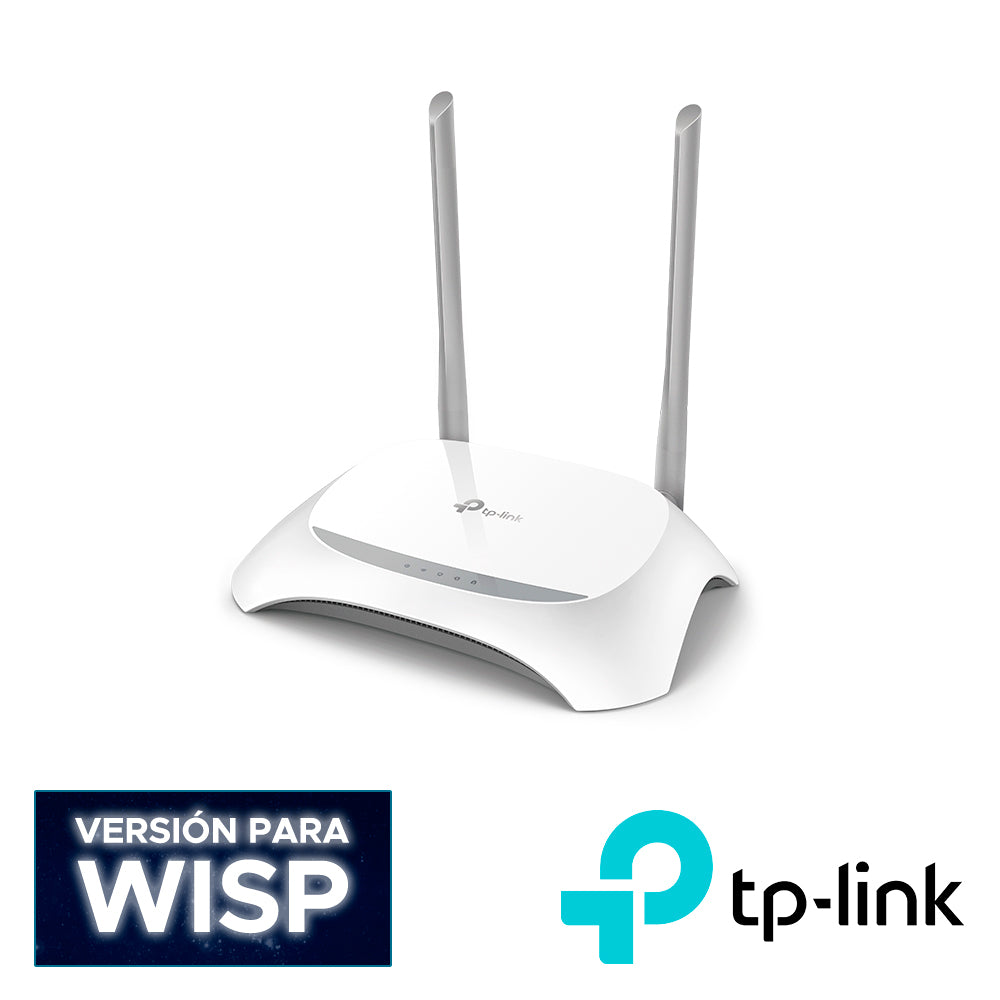 ROUTER INALAMBRICO TP-LINK TL-WR850N VELOCIDAD DE TRANSMISIÓN INALÁMBRICA 300 MBPS CONTROL PARENTAL GESTIONA CUÁNDO Y CÓMO ACCEDEN A INTERNET LOS DISPOSITIVOS CLIENTES 1 PUERTO WAN 10/100 MBPS 4 PUERTOS LAN 10/100 MBPS FRECUENCIA 2.4 GHZ 2 ANTENAS F