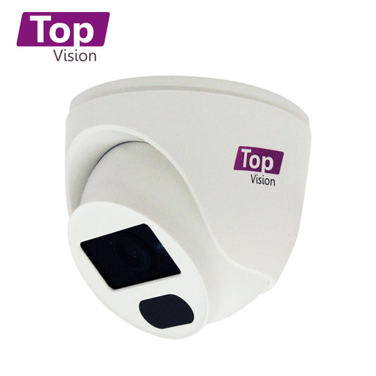 CAM HD DOMO EYEBALL TOPVISION TCD120 AHD / TVI / CVI / SD / 2MP-1080P / 3.6MM / 20M IR / COC / PLÁSTICA / IP66 / 12VCD