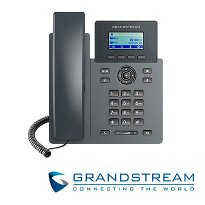 TELEFONO IP GRADO CARRIER  GRANDSTREAM GRP2601P  2 CUENTAS SIP  2 LINEAS  COMPATIBLE CON GDMS  CONFERENCIA DE 5 VIAS  EHS  POE  NO INCLUYE ADAPTADOR