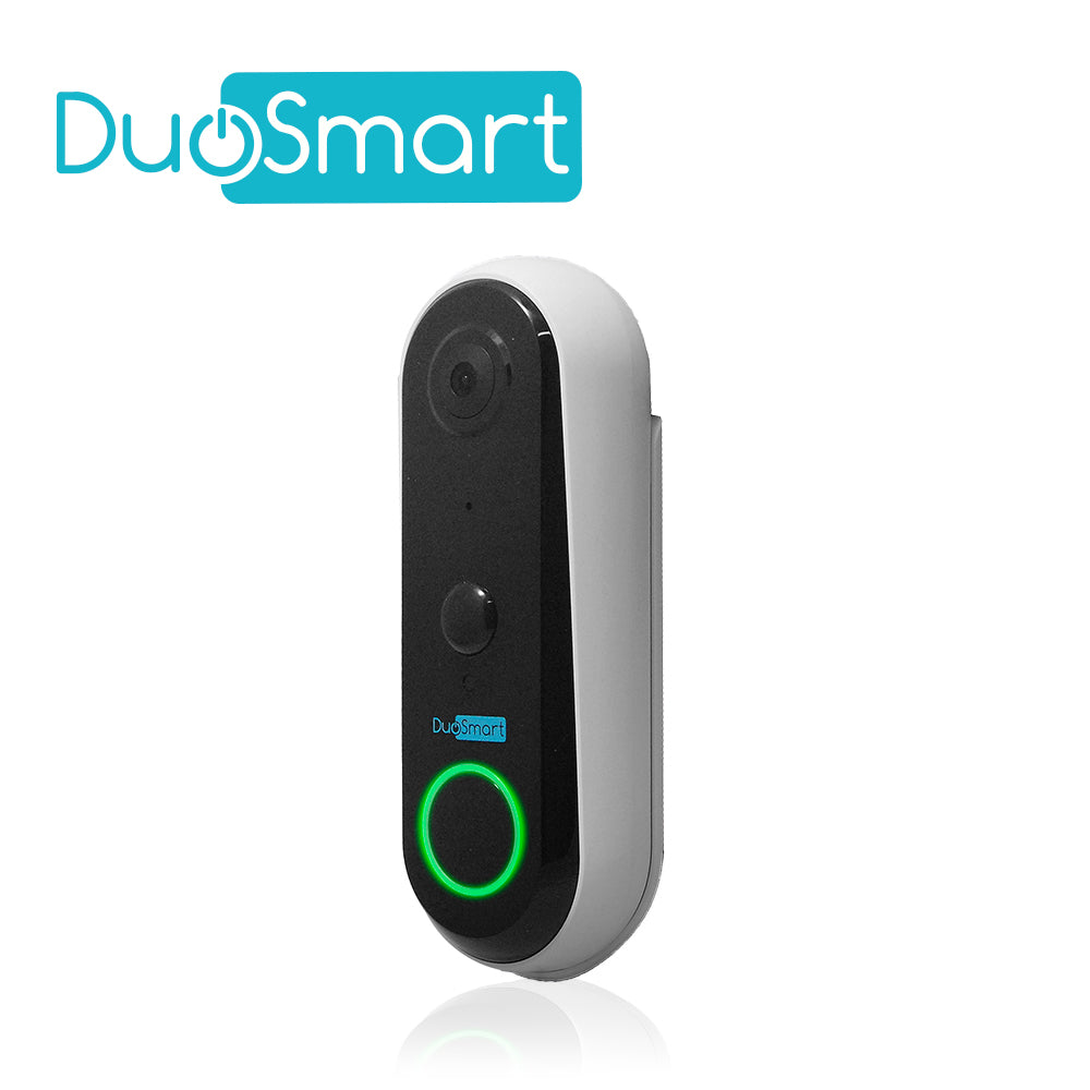 VIDEOPORTERO WIFI DUOSMART E50 1MP NOTIFICACIONES PUSH COMPATIBLE CON APP DUOSMART Y SOPORTE DE TARJETA DE MEMORIA MICROSD DE HASTA 128 GB (NO INCLUIDA)