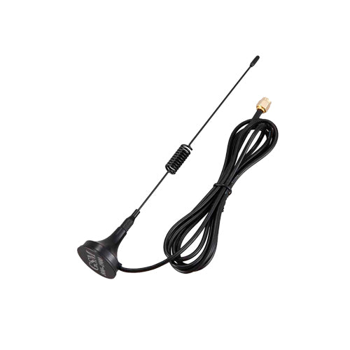 ANTENA GSM GSMANTENA3-11 CON CONECTOR SMA Y BASE MAGNÉTICA GANANCIA DE 3DBI SOPORTA LAS FRECUENCIAS 850/900/1800/1900/2100MHZ COMPATIBLE CON COMUNICADORES EBS LX20B Y EPX400-6C.