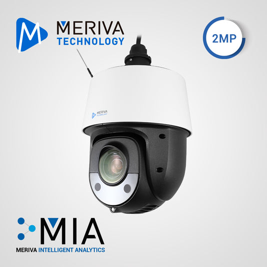 CAM IP PTZ MERIVA TECHNOLOGY MSD-215 / 2MP / 5-75MM LENTE MOTORIZADO 15X ZOOM OPTICO - 16X ZOOM DIGITAL / H.265 SMART / 150M IR / ANALITICAS MIA INTEGRADAS / INTELIGENCIA ARTIFICIAL - AUTO TRACKING (PERSONAS-VEHÍCULOS) / RECONOCIMIENTO DE ROSTRO EMB