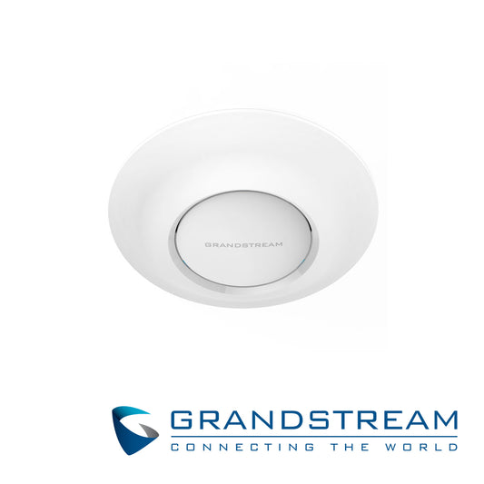 ACCESS POINT INTERIOR GRANDSTREAM GWN7605 802.11AC WAVE-2 / MIMO 2X2 / VELOCIDAD 1.27GBPS / DOBLE BANDA / 2  ANTENAS 2DBI / 2 PUERTOS GIGABIT / 8 SSID / 100 USUARIOS SIMULTANEOS / ALIMENTACION POE 802.3AF/AT / NO INCLUYE INYECTOR POE