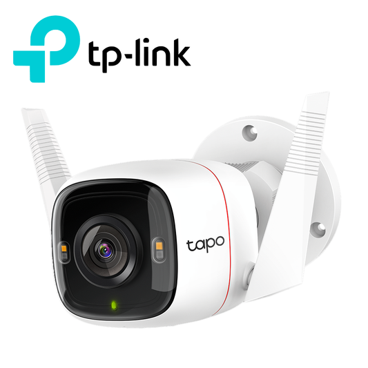 CAMARA WIFI EXTERIOR TP-LINK TAPO C320WS SEGURIDAD PARA CASA 4MP DE RESOLUCION  AUDIO DOBLE VIA  VISION NOCTURNA  ACEPTA MEMORIA SD HASTA 256GB