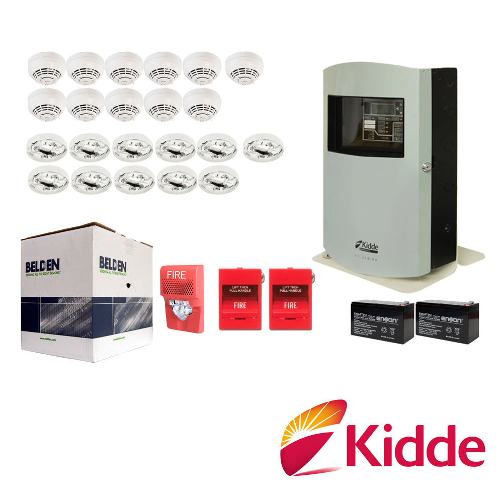 KIT DE INCENDIO 1.0 CON 1x VS1-G-SP +11x KI-OSD+ 11x KI-SB+ 2x ENS-BT912+ 1x 5320FL 0021000 002U1000+ 2x GSA-M278+ 1x EG1AVRF
