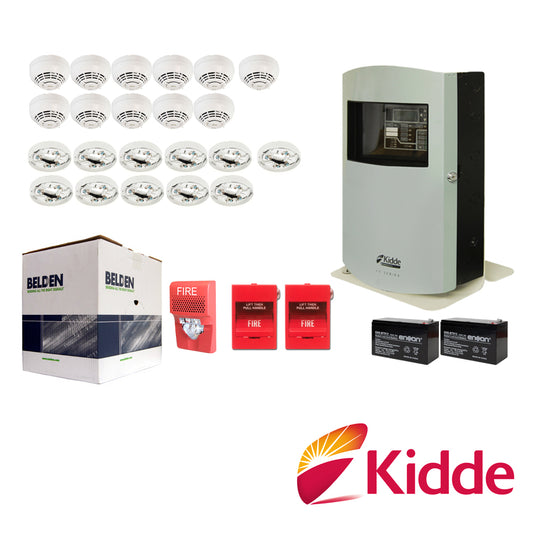KIT DE INCENDIO 1.0 CON 1x VS1-G-SP +11x KI-OSD+ 11x KI-SB+ 2x ENS-BT912+ 1x 5320FL 0021000 002U1000+ 2x GSA-M278+ 1x EG1AVRF