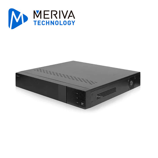 DVR MERIVA TECHNOLOGY MXVR-6432 HD H.265 40 CANALES 5MP PENTA HIBRIDO 32 CH BNC / 8 CH IP / SALIDA HDMI (1080P) + 1 VGA + 1 BNC SIMULTÁNEA / ALARMA 16 ENTRADAS - 4 SALIDA COC / P2P-CLOUD