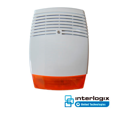 SIRENA INTERLOGIX CON ESTROBO AS610 CON CAPACIDAD DE BATERÍA DE 7 AMP. REQUIERE RELEVADOR DOBLE PARA ACTIVARSE (RB5)