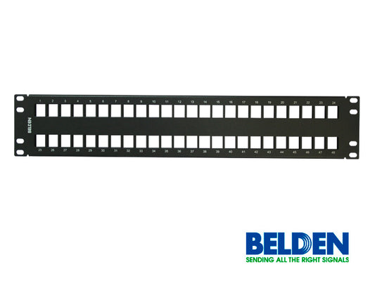 PATCH PANEL MODULAR BELDEN AX103115 CAT6/6A 48ESPACIOS 2UR