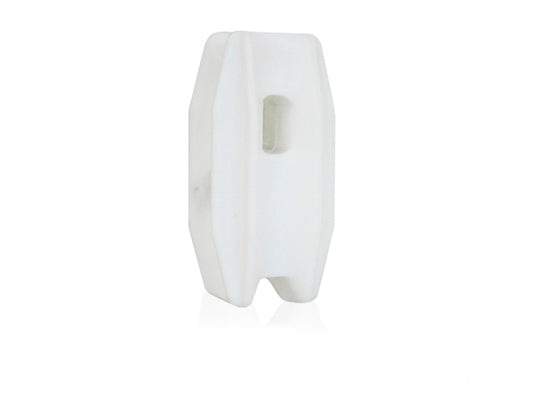AISLADOR DE ESQUINA PARA POSTE DE 1/2pulg O 3/4pulg COLOR BLANCO PARA CERCAS ELECTRIFICADAS. ALTER ALT-AIS3 VENTA POR PIEZA