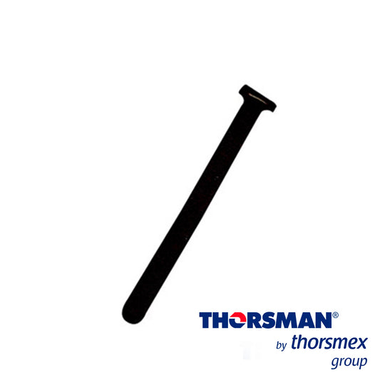 CINTHOS DE CONTACTO THORSMAN  150MM LARGO X12MM ANCHO 4300-02001 COLOR NEGRO  BOLSA 20PIEZAS  REUTILIZABLES  IDEALES PARA IDENTIFICAR  ORDENAR Y SUJETAR CONDUCTORES A CUALQUIER TIPO DE INSTALACIONES