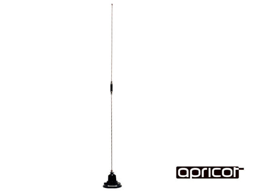 ANTENA P/MOVIL UHF APRICOT A1MUG02 430-450MHZ 75W 3DB