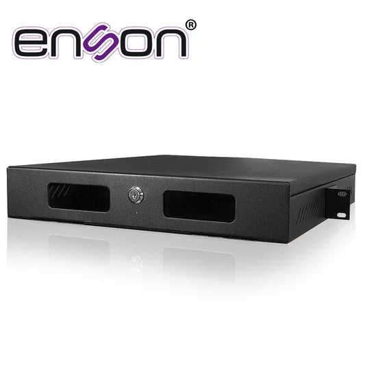 GABINETE DE SEGURIDAD ENSON LINCE18+ RACKEABLE 455X420X74.5MM IDEAL PARA RESGUARDO DE GRABADORES MERIVA  UNV Y ZKTECO