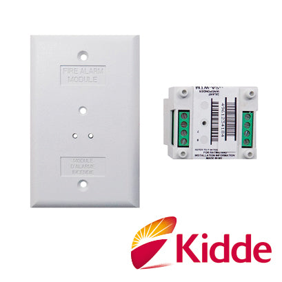 MÓDULO VIGILANT GSA-WTM DE SUPERVISIÓN DE FLUJO DE AGUA CON DIRECCION ELECTRONICA (SIN SWITCHES) SE INTEGRA EN EL LAZO DE COMUNICACIÓN SLC DE LOS PANELES VS1 Y VS4 DE KIDDE  LISTADO UL  ULC  CSFM  MEA