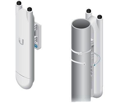 UBIQUITI UAP-AC-M - UniFi Mesh AC: Access Point para exteriores con doble banda 802.11ac  MIMO 2x2  potencia de 20 dBm  hasta 1167 Mbps. Incluye Inyector PoE  #UBI19DL