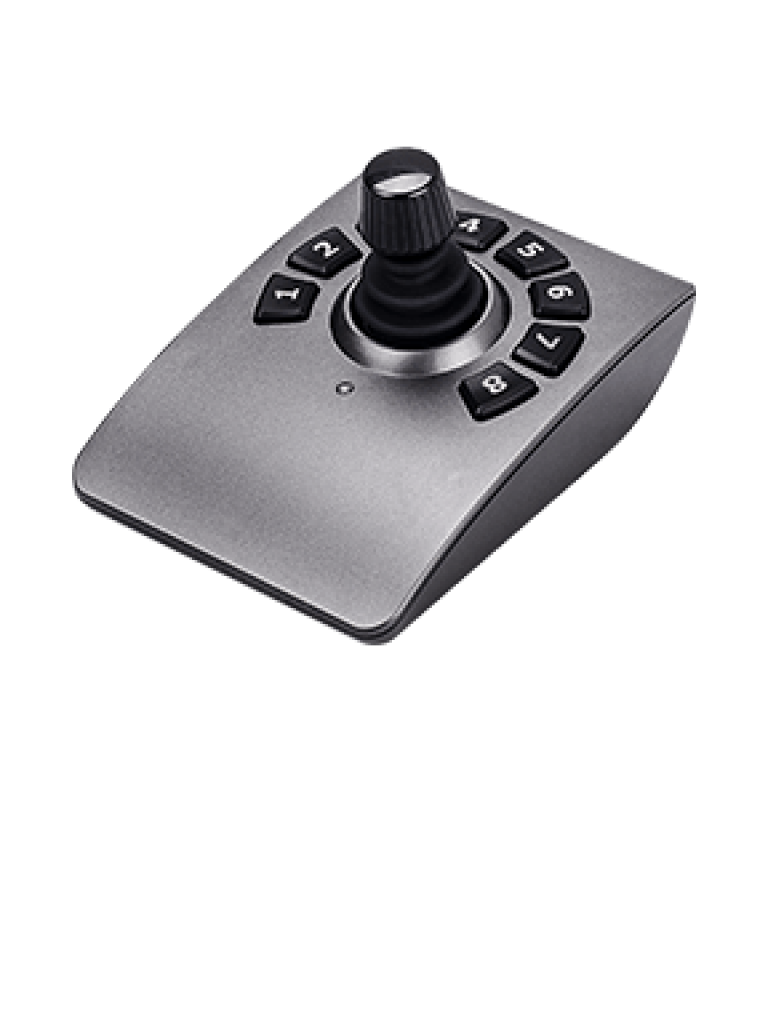 VIVOTEK AJ-001 - Control de palanca joystick para NVR  PTZ y Software VAST 2  VSS VIVOTEK con 8 teclas y conector USB