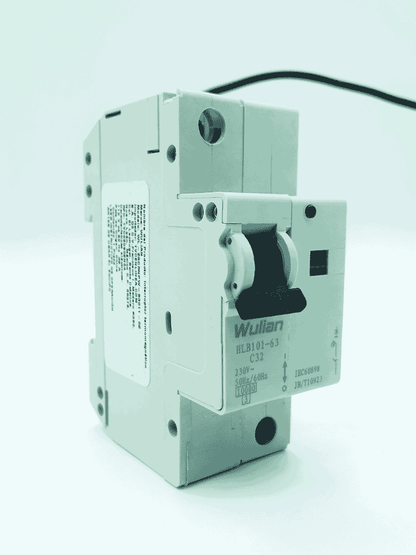 WULIAN SMARTAIRSWITCH - Pastilla Térmica Inteligente / 30 Amp / Medidor de Consumo / Administracion y control desde celular a traves de APP/ Requiere Brain para comunicacion por Zigbee
