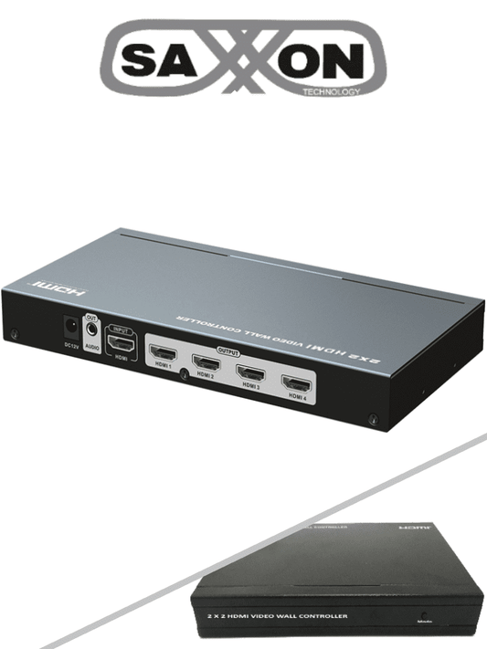 <h1>Información general.</h1></br><p><span style="color: rgb(0  0  0);">Este controlador de pared de vídeo es una solución perfecta para vídeo wall de 2x2  admite 1 entrada de fuente HDMI y 4 salidas HDMI a cuatro monitores. Admite fuentes de señal H