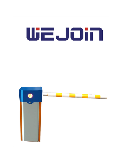 WEJOIN WJCB01SVHL13F - Barrera Vehicular izquierda de uso rudo / Servo Motor / Brazo cilíndrico cubierto de esponja de 3 metros / Velocidad de 1 segundo / Brazo Oscilante / Izquierda o Derecha / Sistema Anti-Impacto