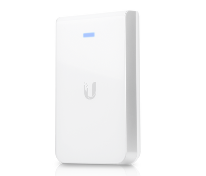 UBIQUITI UAP-AC-IW - UniFi AC: Access Point inalámbrico de interior para pared con doble banda 802.11ac  MIMO 2x2  potencia de 20 dBm  hasta 1167 Mbps