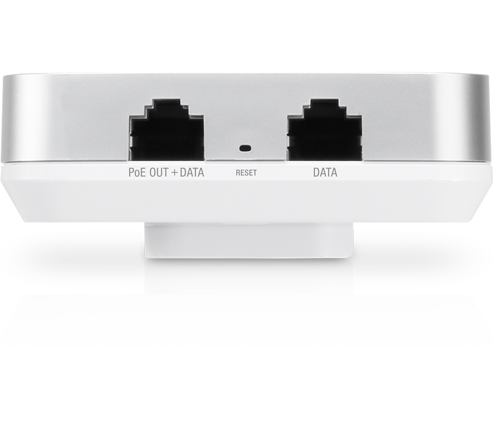UBIQUITI UAP-AC-IW - UniFi AC: Access Point inalámbrico de interior para pared con doble banda 802.11ac  MIMO 2x2  potencia de 20 dBm  hasta 1167 Mbps