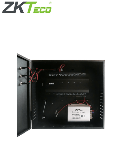 ZKTECO INBIO260B - Panel de Control de Acceso Profesional / 2 Puertas / 3 000 mil Huellas / PULL / Admite lector de huella Esclavo FR
