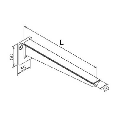 DAHUA EXB100- MONTAJE EN PARED PARA CAMARA DAHUA ANTIEXPLOSION EPC230U