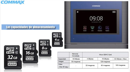<h1>VIDEO PORTERO</h1></br><p>Un video portero es un aparato que nos permite tener control de quién accede y quién no a nuestras instalaciones u hogares  de modo que el video portero CMV70MA junto con un frente de calle DRC4CPHD nos facilitan esta fu