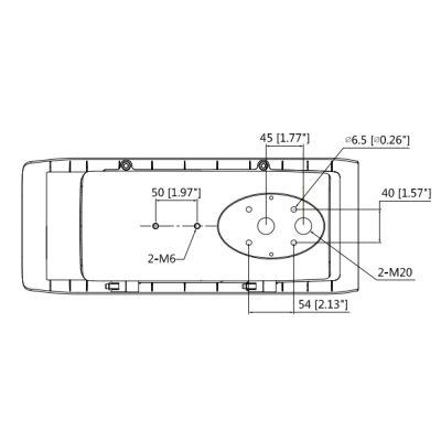 DAHUA PFH610V-H-POE- Housing para Exterior Antivandalico/ Compatible con Camaras Profesionales/ 14 pulgadas/IP67/ IK10/ PoE+/ Requiere soporte: PFA162/
